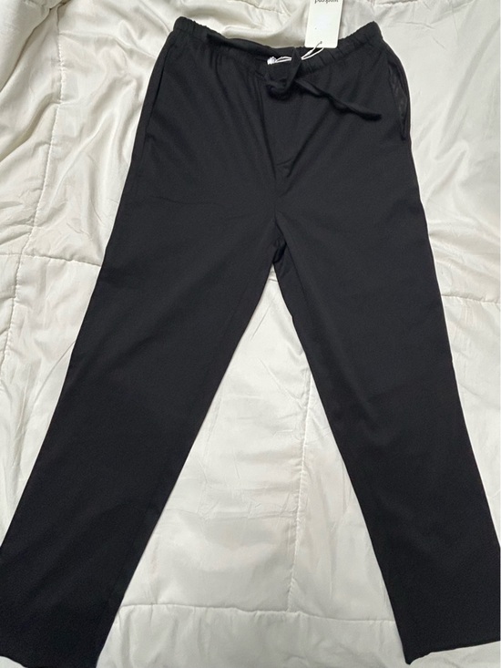 Weekend Max Mara Pants - Weekend Black Drawstring Travel Pants NWT